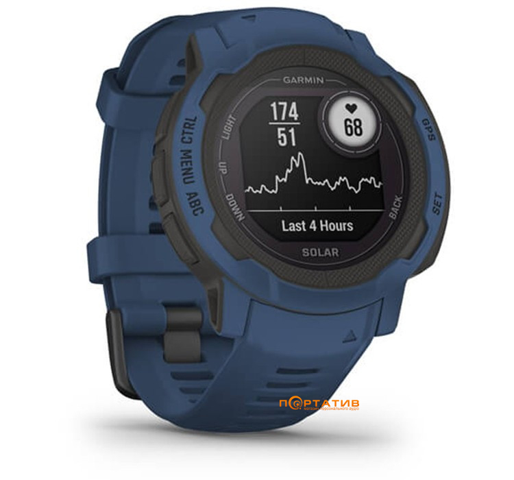 Смарт-часы Garmin Instinct 2 Solar Tidal Blue (010-02627-06)