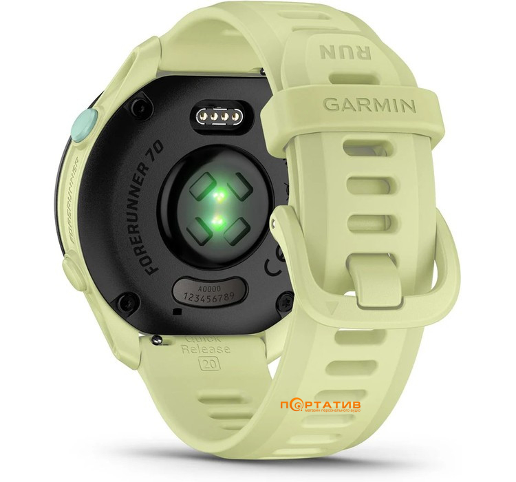 Смарт-часы Garmin Forerunner 70 Citron (010-04307-02)