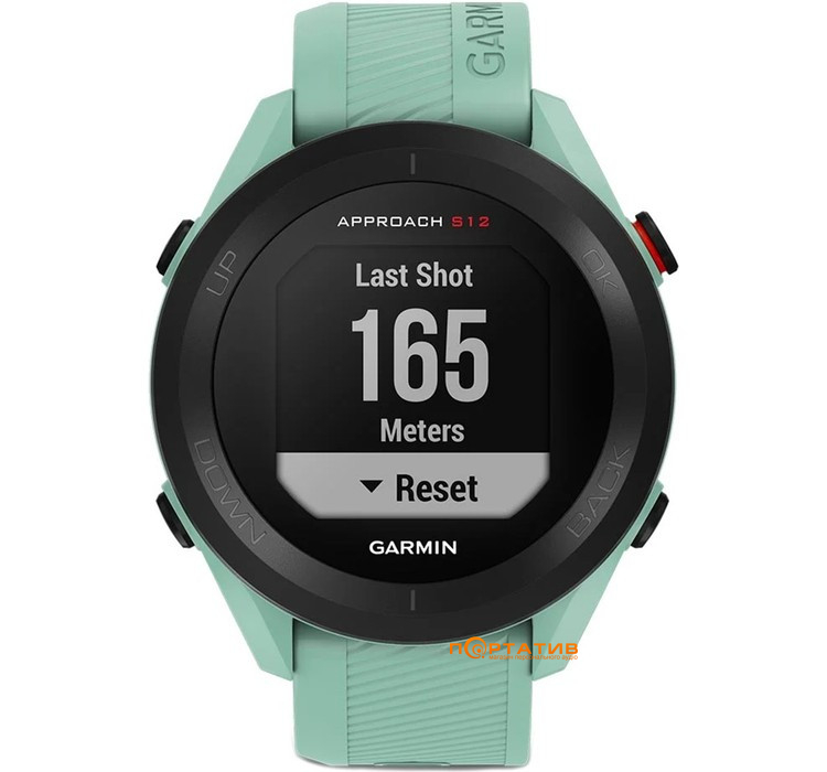 Смарт-годинник Garmin Approach S12, Golf GPS, Neo Tropic (010-02472-15)