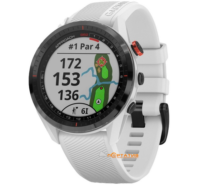 Смарт-часы Garmin Approach S62 Premium White (010-02200-01)