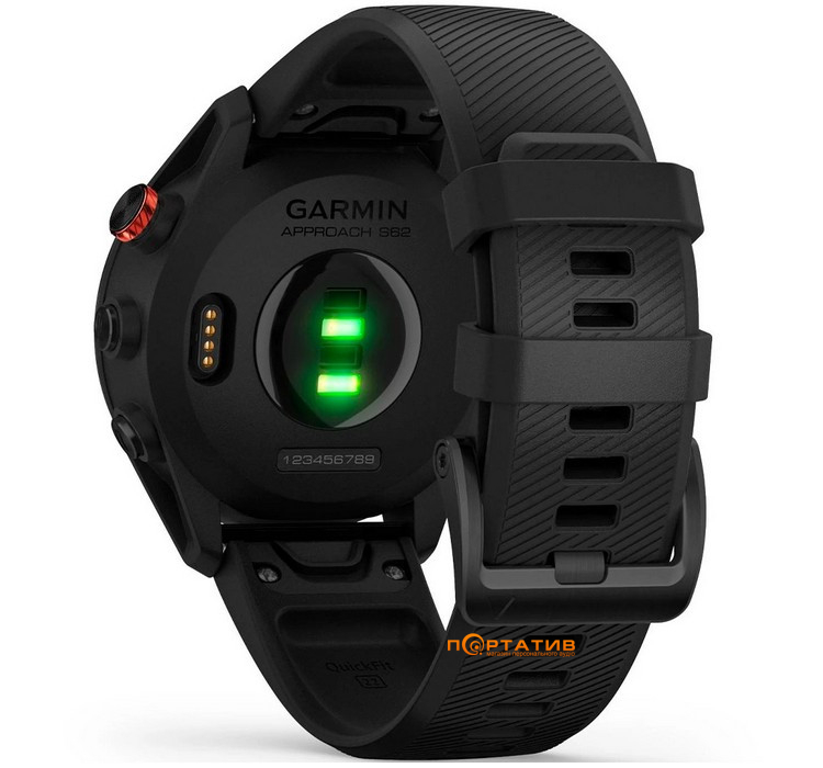 Смарт-годинник Garmin Approach S62 Premium Black (010-02200-00)