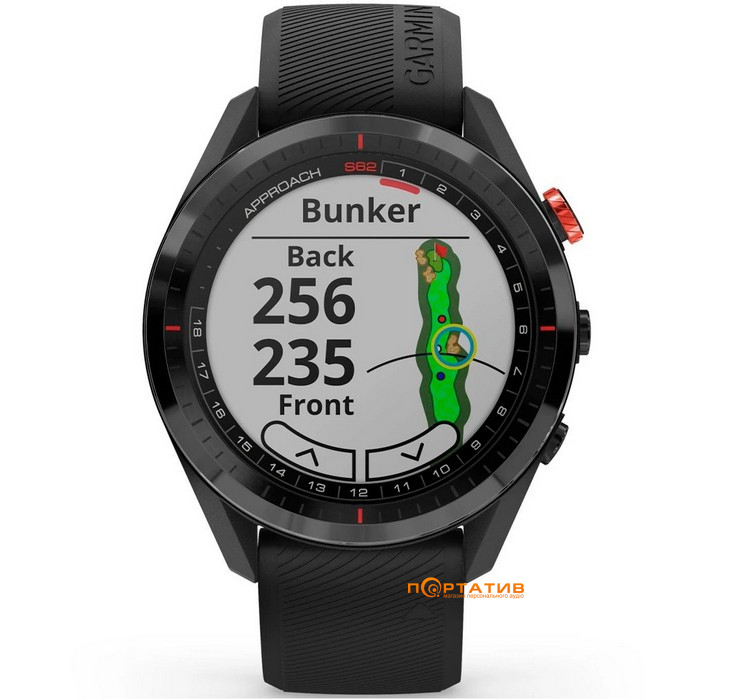 Смарт-годинник Garmin Approach S62 Premium Black (010-02200-00)