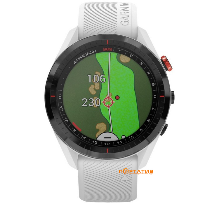 Смарт-часы Garmin Approach S62 Premium White (010-02200-01)