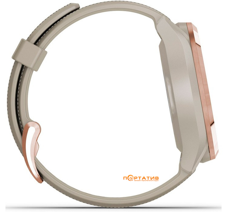 Смарт-часы Garmin Approach S42, Golf, Rose Gold w/ Light Sand (010-02572-02)