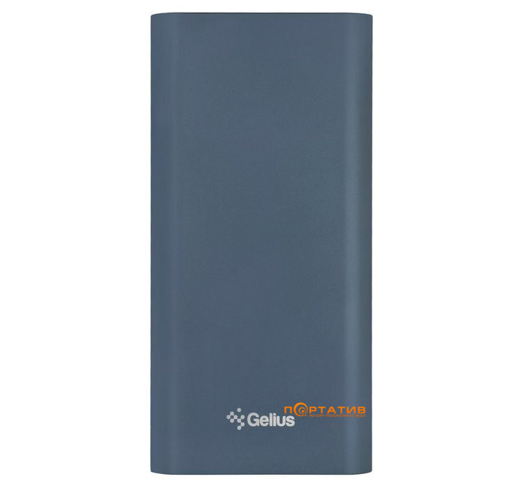 Зовнішній акумулятор Gelius Pro Edge 3 PD 22.5W 20000mAh Dark Blue (GP-PB20-210)