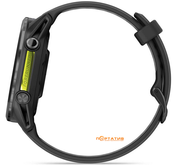 Смарт-годинник Garmin Forerunner 970, Black/Amp Yellow (010-02969-10)