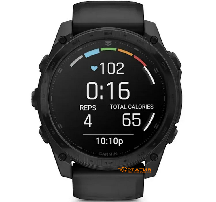 Смарт-годинник Garmin Tactix 8 Standard, AMOLED 51mm (010-03406-01)