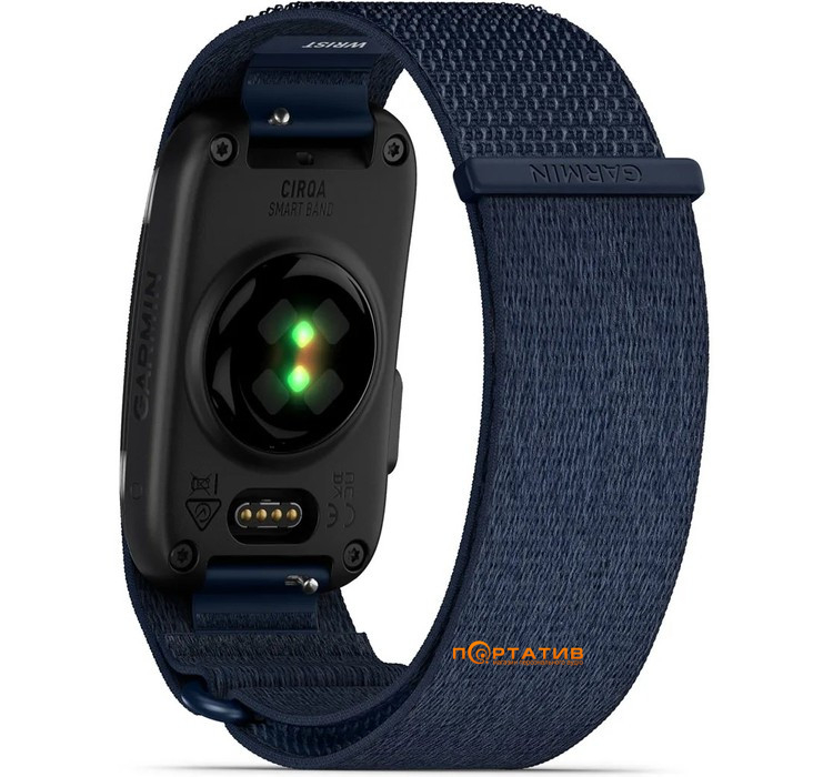 Фітнес-трекер Garmin CIRQA Smart Band, Captain Blue L-XL (010-04675-03)