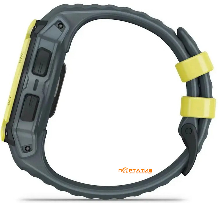 Смарт-годинник Garmin Instinct E, 40 mm, Electric Lime Bezel w/ Twilight Band (010-02932-01)