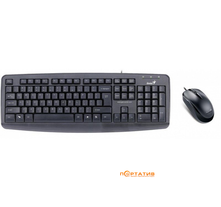 Genius КМ-130 USB Black Ukr (31330210115)