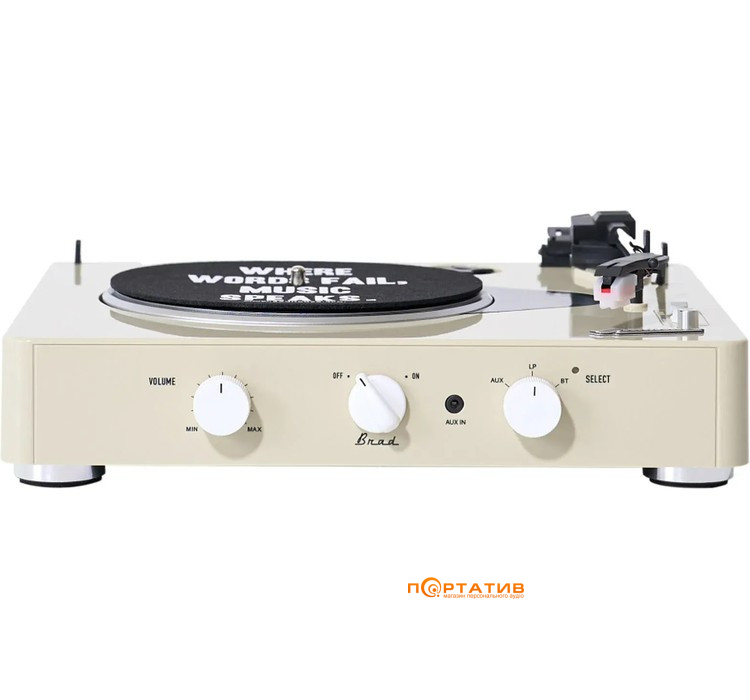 Програвач вінілу Gadhouse Brad Retro MK II Ivory