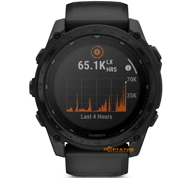 Смарт-часы Garmin Tactix 8 Elite, Solar 51mm (010-03407-11)