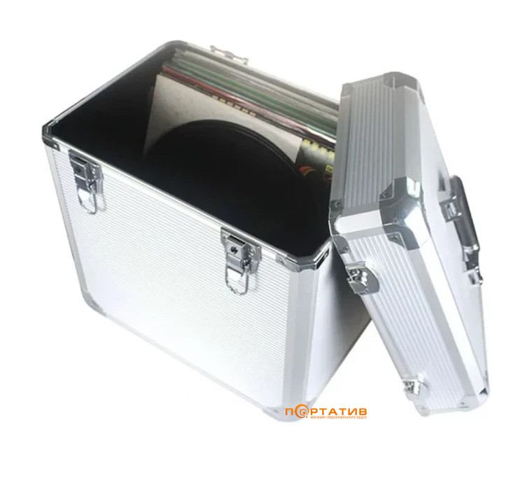 Кейс алюмінієвий для зберігання платівок Goka GK-R53