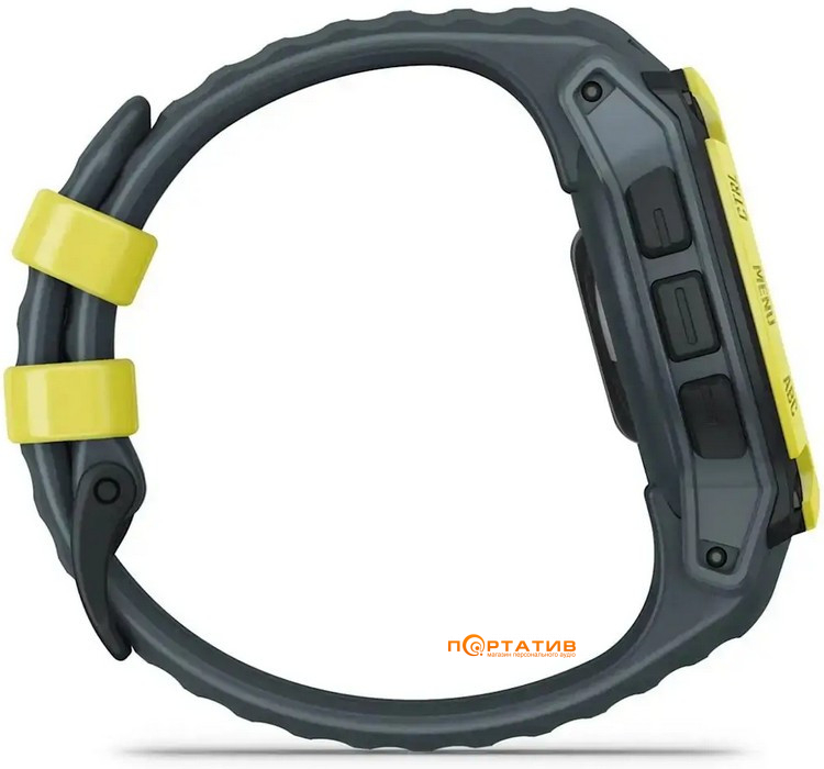 Смарт-годинник Garmin Instinct E, 40 mm, Electric Lime Bezel w/ Twilight Band (010-02932-01)