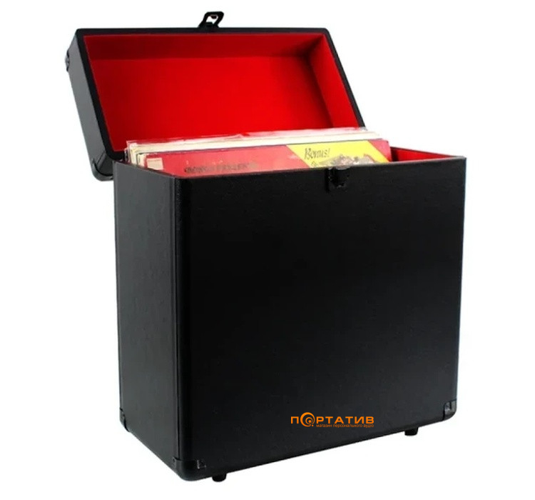 Кейс шкіряний для зберігання платівок Goka GK-R64