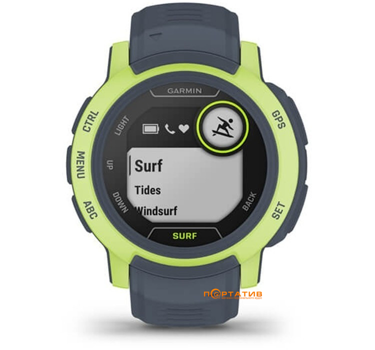 Смарт-годинник Garmin Instinct 2 Surf Edition – Mavericks (010-02626-02)