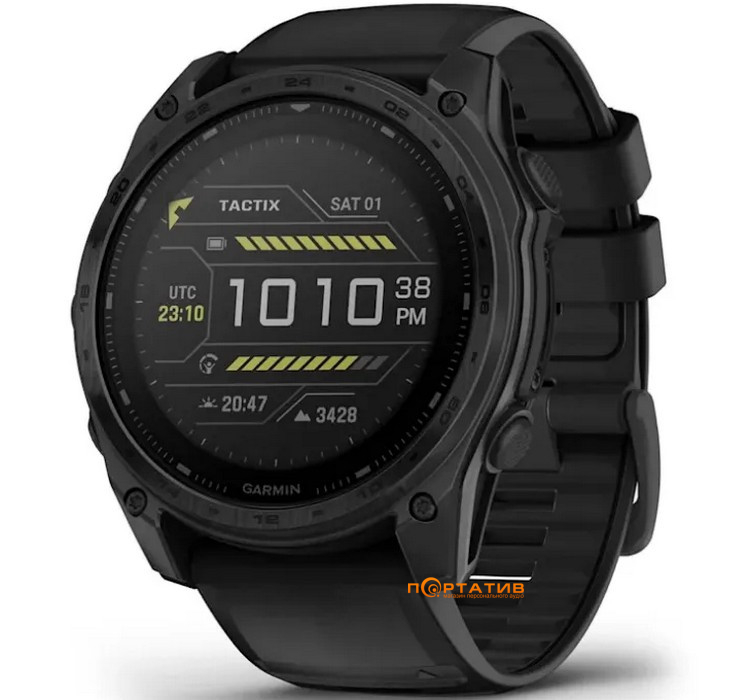 Смарт-часы Garmin Tactix 8 Elite, Solar 51mm (010-03407-11)