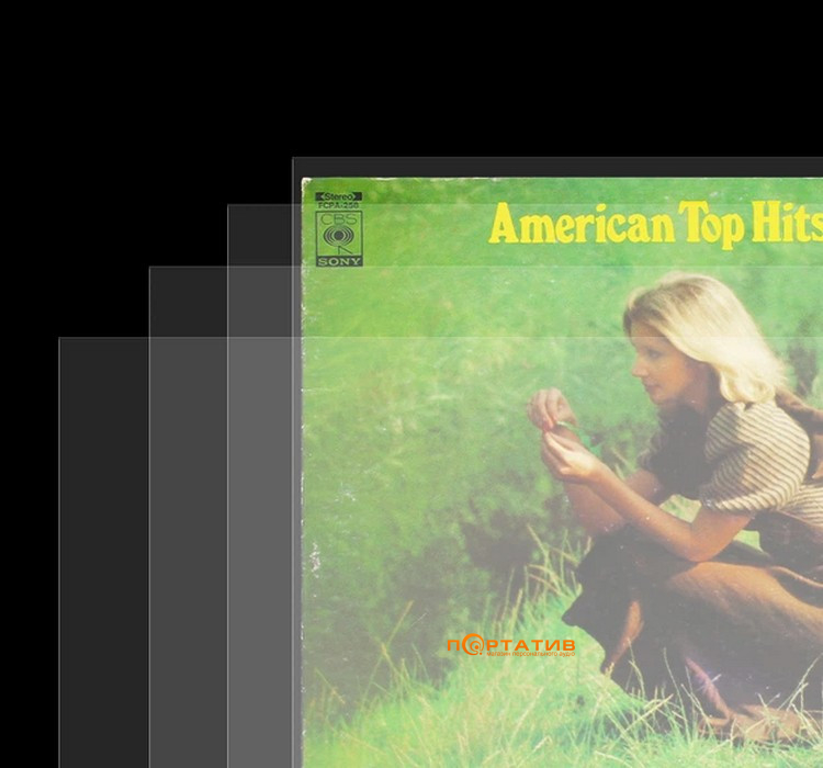 Зовнішні поліпропіленові конверти для пластинок Goka GK-R17PP (50 шт. в упаковці)