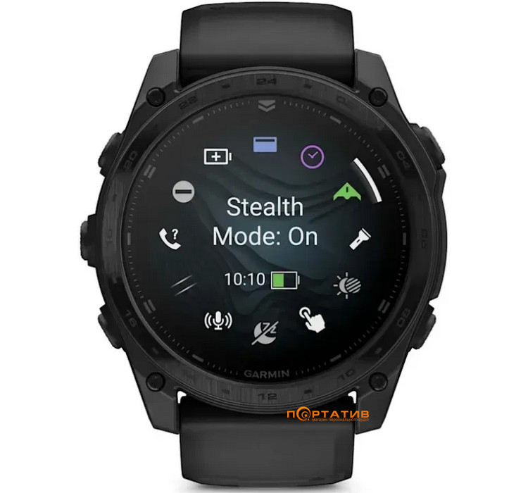 Смарт-годинник Garmin Tactix 8 Standard, AMOLED 51mm (010-03406-01)