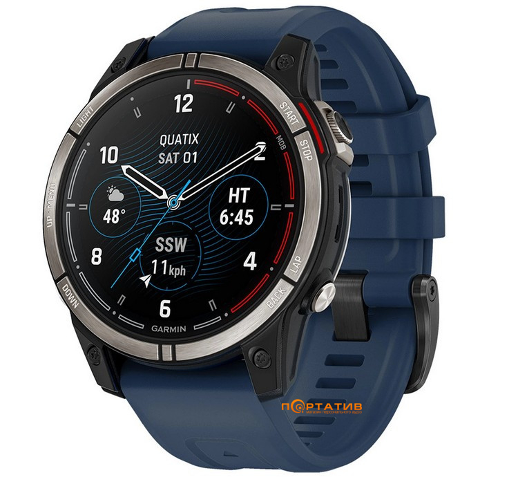 Смарт-годинник Garmin Quatix 7 Sapphire AMOLED (010-02540-61)