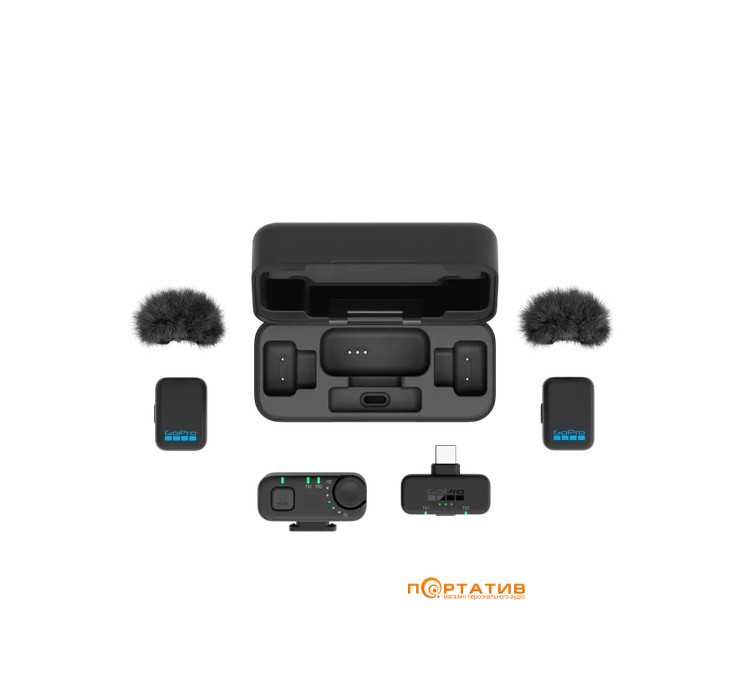 Набор беспроводного микрофона GoPro Wireless Mic Complete Kit (AWMIC-010-EU)