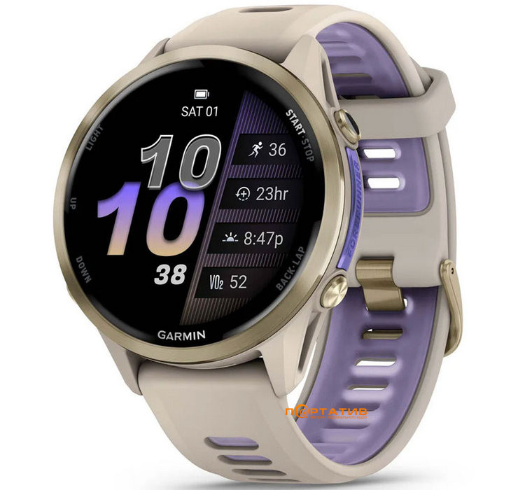 Смарт-часы Garmin Forerunner 970, French Gray/Indigo (010-02969-12)