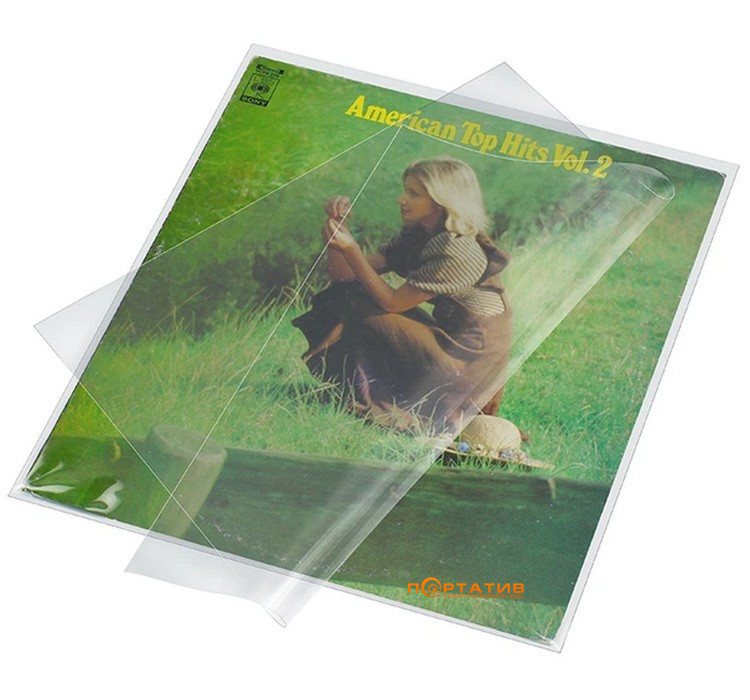 Зовнішні поліпропіленові конверти для пластинок Goka GK-R17PP (50 шт. в упаковці)