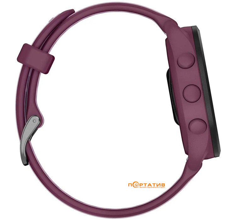 Смарт-часы Garmin Forerunner 165 Music GPS Berry/Lilac (010-02863-33)