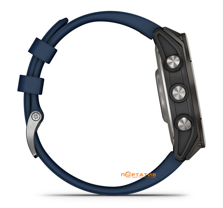 Смарт-часы Garmin Quatix 8, 47mm, AMOLED, Saph, EMEA (010-02904-51)