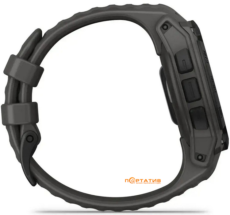 Смарт-годинник Garmin Instinct E, 40 mm, Black Bezel with Charcoal Band (010-02932-00)