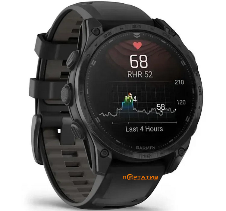 Смарт-годинник Garmin Tactix 8 Standard, AMOLED 47mm (010-03405-01)