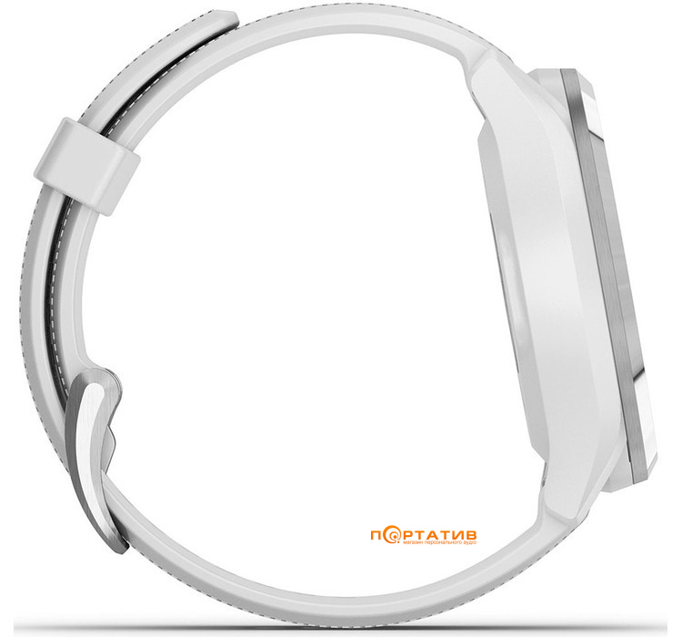 Смарт-часы Garmin Approach S42, Golf, Stainless Steel w/ White (010-02572-01)
