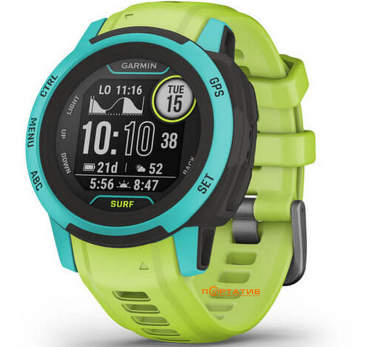 Смарт-годинник Garmin Instinct 2S Surf Edition – Waikiki (010-02563-02)