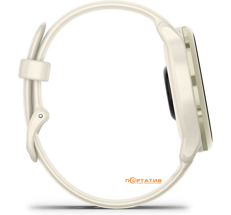 Смарт-часы Garmin Vivoactive 6, GPS, Bone/Lunar Gold (010-02985-01)