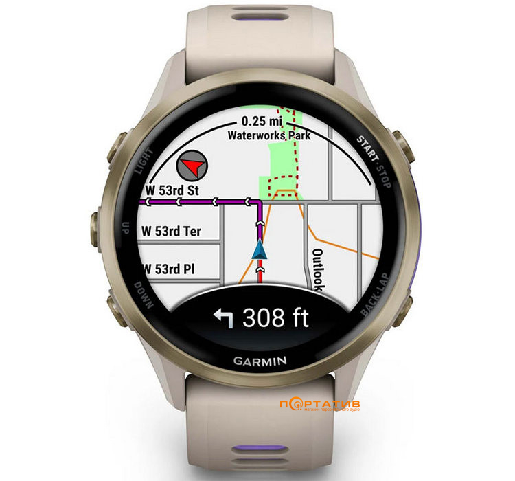 Смарт-часы Garmin Forerunner 970, French Gray/Indigo (010-02969-12)