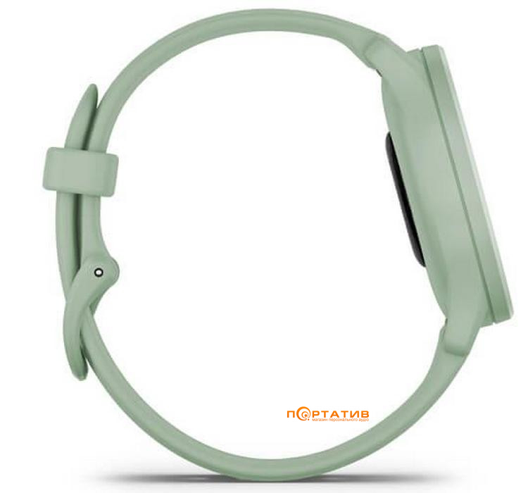 Смарт-годинник Garmin Vivomove Sport Cool Mint Case and Silicone Band with Silver Accents (010-02566-03)