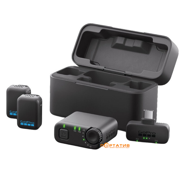 Набор беспроводного микрофона GoPro Wireless Mic Complete Kit (AWMIC-010-EU)