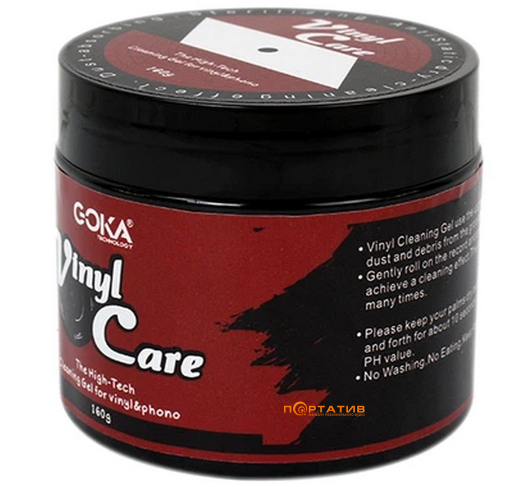 Гель для очищення поверхні платівок Goka GK-R08