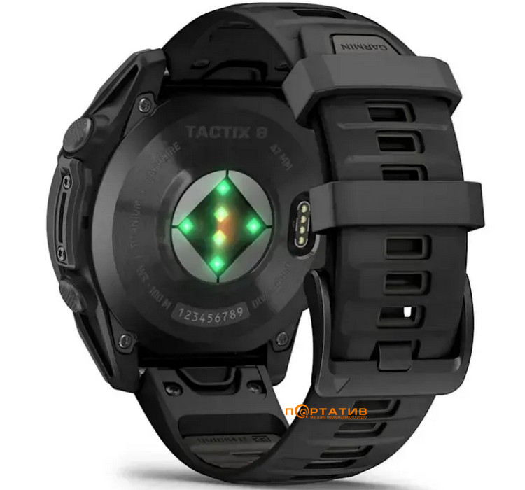 Смарт-годинник Garmin Tactix 8 Standard, AMOLED 47mm (010-03405-01)
