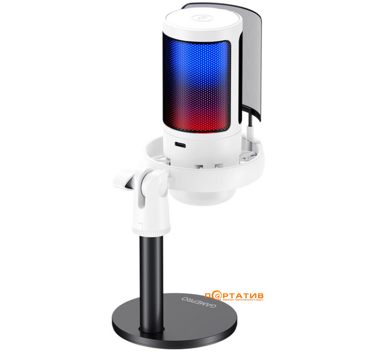Микрофон Gamepro UGM105W White