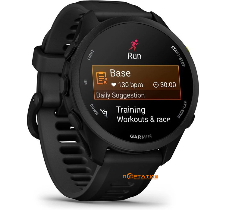 Смарт-часы Garmin Forerunner 70 Black (010-04307-00)