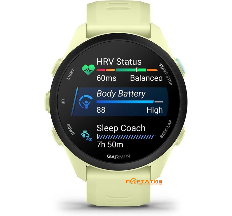 Смарт-часы Garmin Forerunner 70 Citron (010-04307-02)