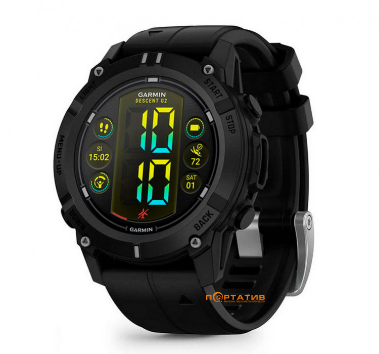 Смарт-часы Garmin Descent G2, Dive Computer, Black, WW (010-02986-00)