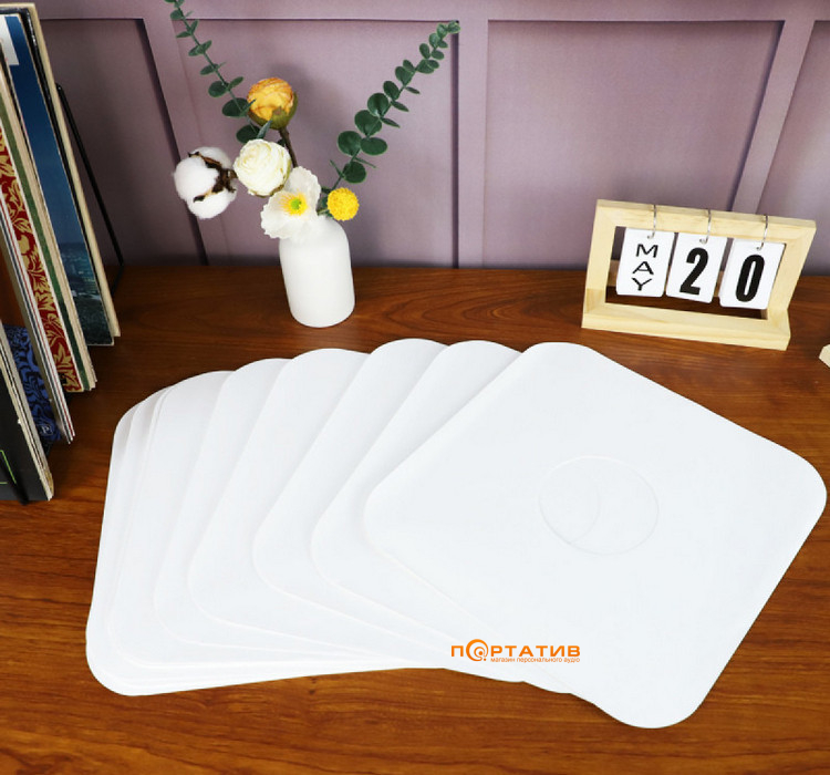 Внутрішні паперові конверти для платівок Goka GK-R18A White (20 шт. в упаковці)