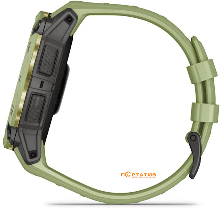 Смарт-часы Garmin Instinct 3 – 50 mm, AMOLED,Fern green with fern green silicone band (010-03020-02)