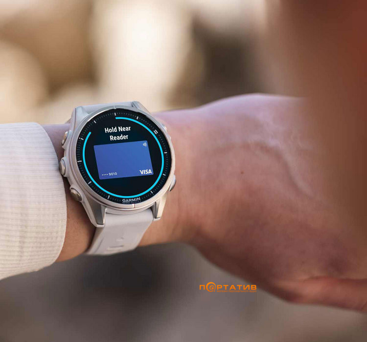 Смарт-часы Garmin Fenix 8 43 mm AMOLED Silver with Whitestone Silicone Band (010-02903-00)