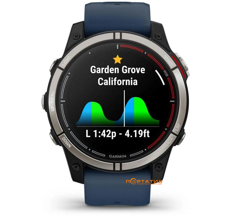 Смарт-годинник Garmin Quatix 7 Sapphire AMOLED (010-02540-61)