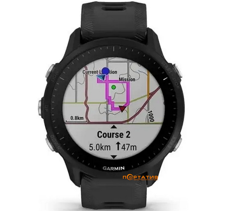 Смарт-часы Garmin Forerunner 955 Black (010-02638-30)