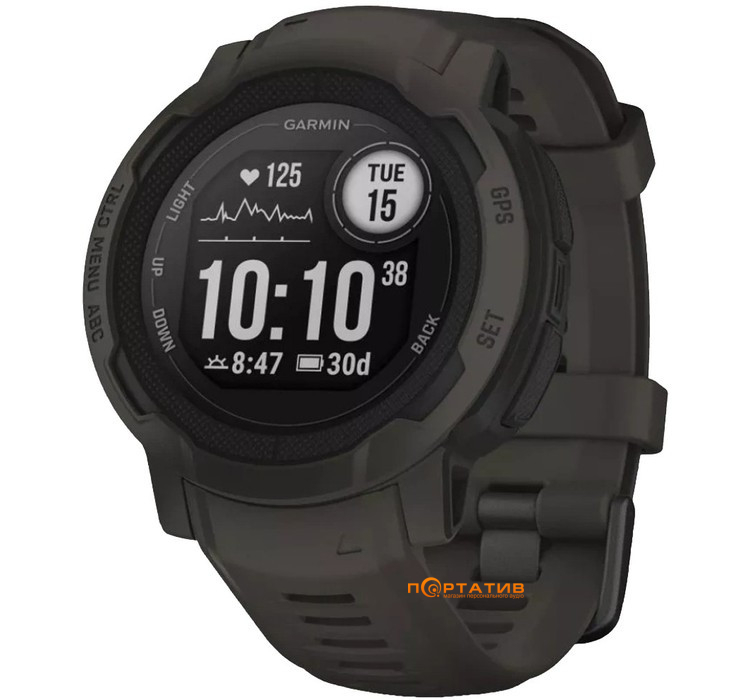 Смарт-часы Garmin Instinct 2 Graphite (010-02626-00)