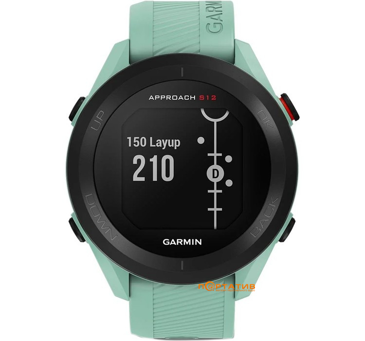 Смарт-годинник Garmin Approach S12, Golf GPS, Neo Tropic (010-02472-15)